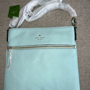 Kate Spade Ellen Crossbody, color Grace Blue, new w/tags.